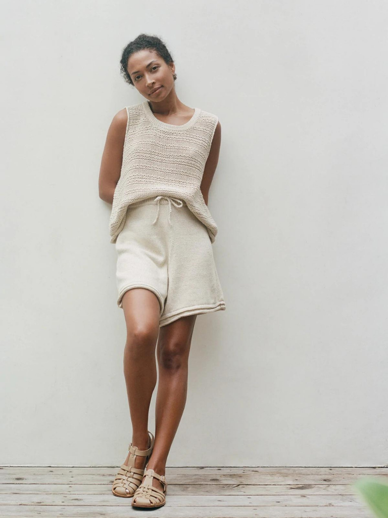 Linen Shorts For Women - FLAX