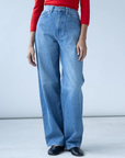 Wide Leg Jean - Vintage Wash