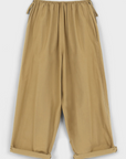 Balloon Pant - Khaki Parchment Poplin