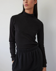 Easy Turtleneck - Black