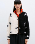 Wool & Mohair Blotch Cardigan