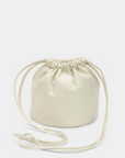 Mini Drum Drawstring Bucket - Creme