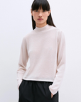 Viscose Shimmery Turtleneck Sweater