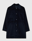 Corduroy Overshirt - Navy