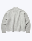 Hold Shearling Sweater - Soft Grey