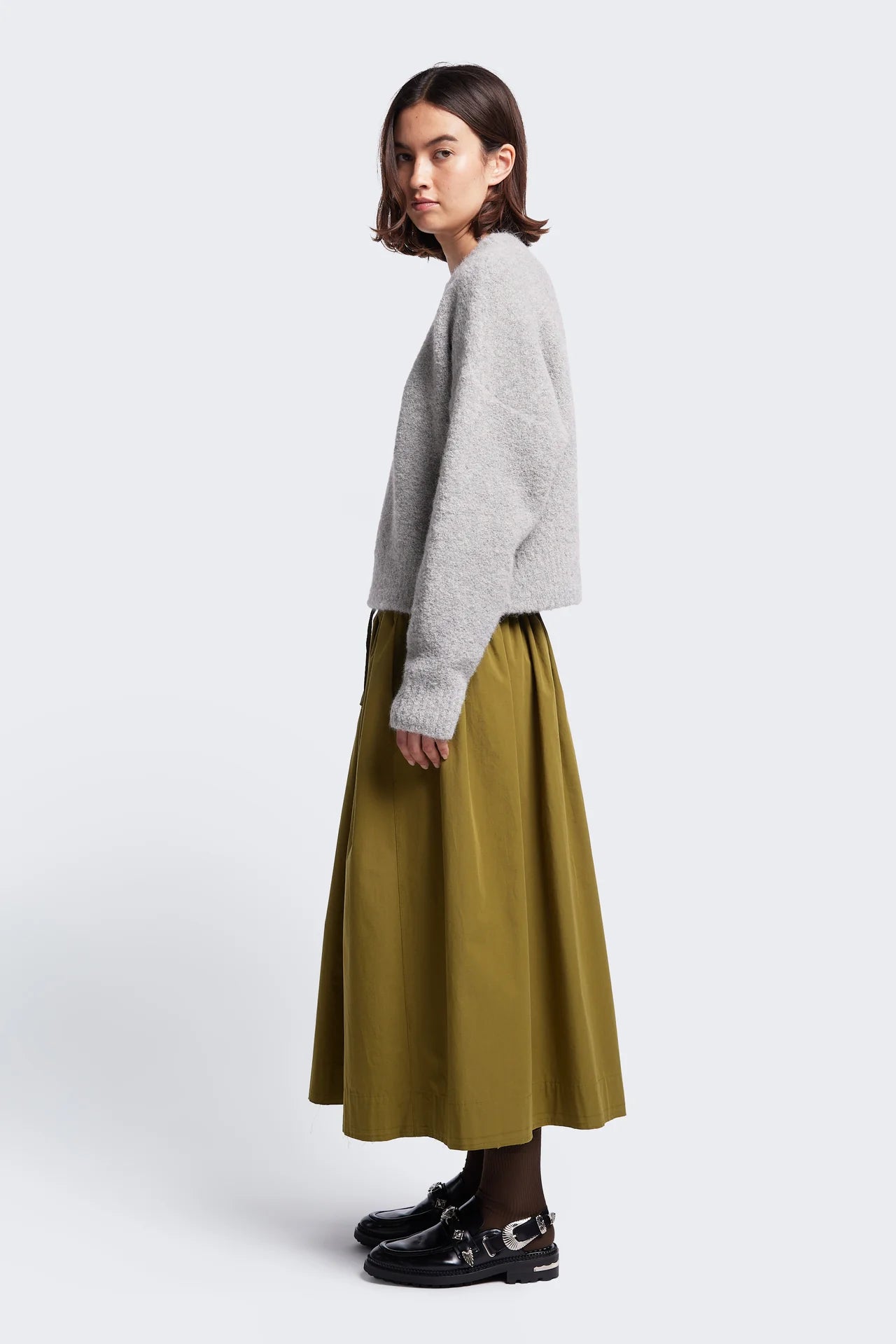 Interlude Skirt - Moss Green