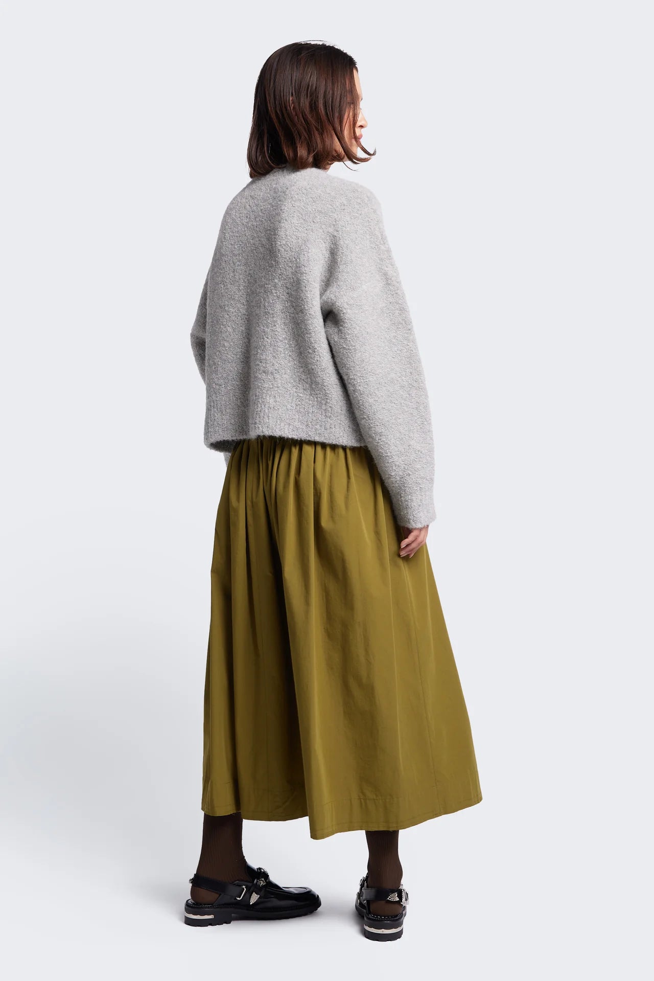 Interlude Skirt - Moss Green