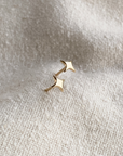 Falling Star Studs - 10K GOLD